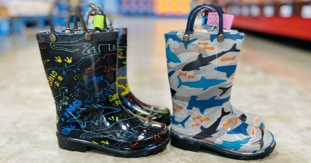 Members Mark Kids Light-Up Rain Boots