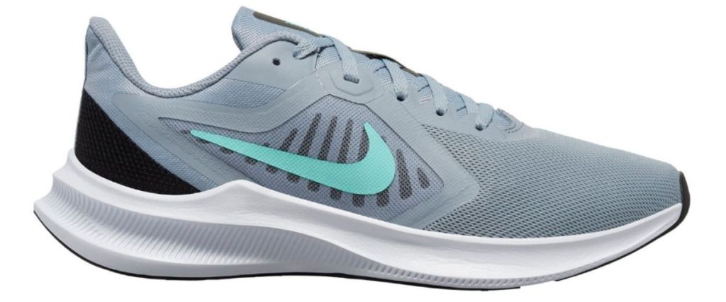 gray Nike Downshifter 10 Women's Running Shoes