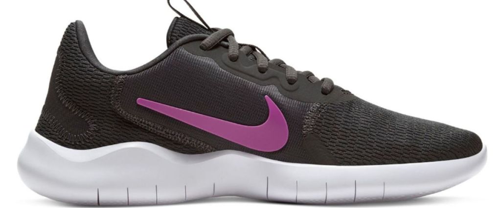 black and pink Nike Flex Experience RN 9 Women's Running Shoes