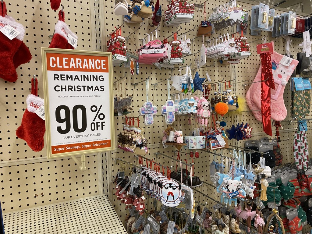 Ornaments from Hobby Lobby