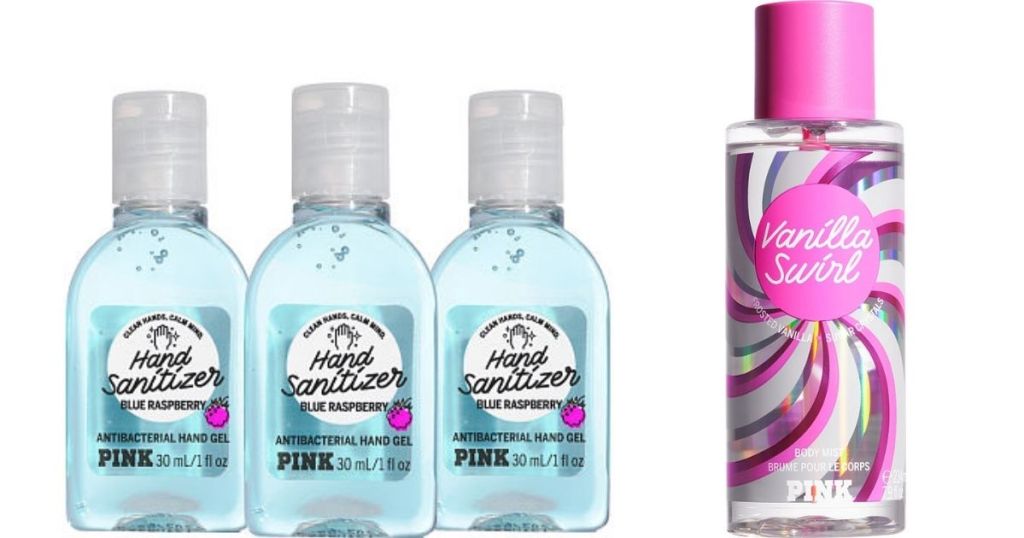 hand sanitizer and mist