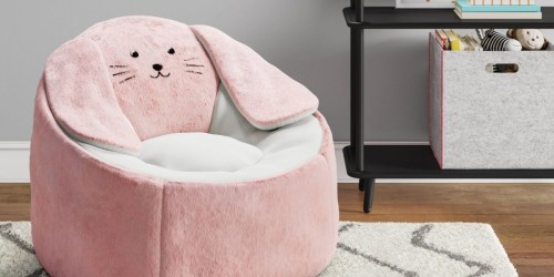 Pillowfort Kids Animal Bean Bag Chairs Only $35.99 Shipped on Target.com (Regularly $60) | Unicorn, Bunny, & More