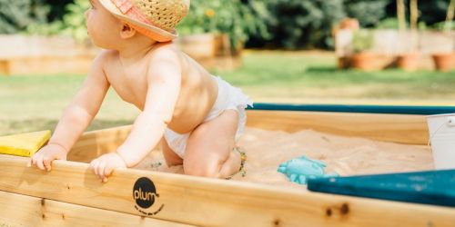 Plum Store-it Wooden Sandbox Only $29.99 on Walmart.com (Regularly $80)