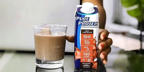 Pure Protein Shake 12-Packs as Low as $11.90 Shipped on Amazon (Just 99¢ Per Drink)