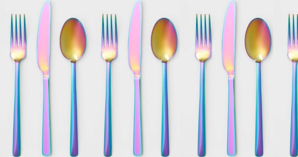 Rainbow Silverware