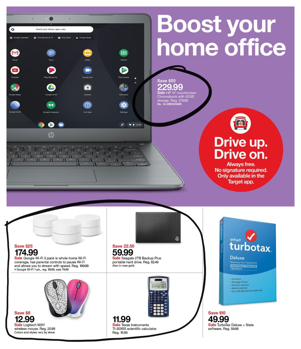 target ad scan