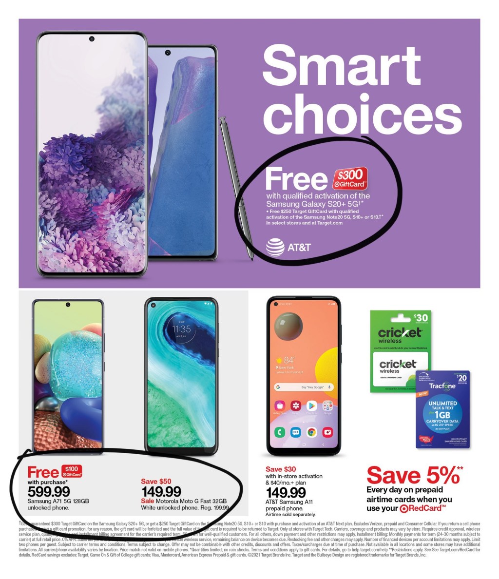 target ad scan