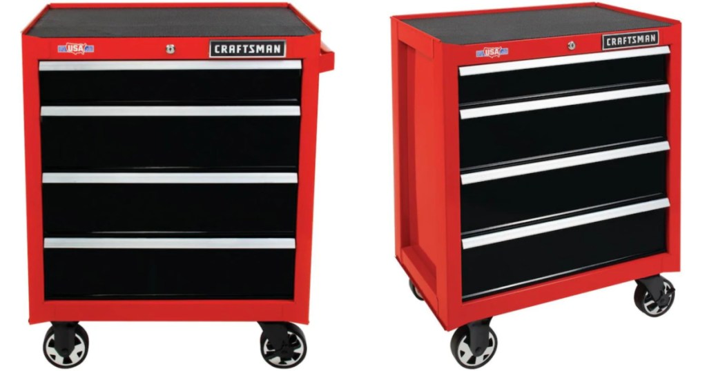 craftsman tool box with closed drawers