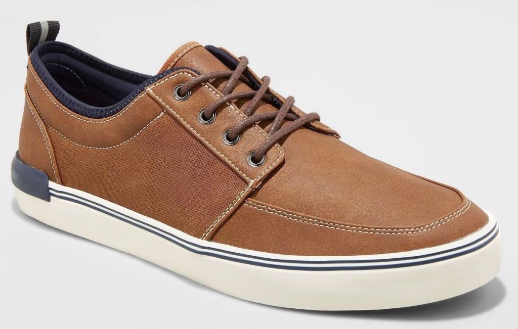 goodfellow & co mens shoe brown leather