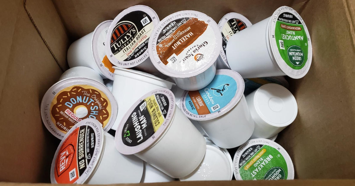 Keurig-K-cups in box