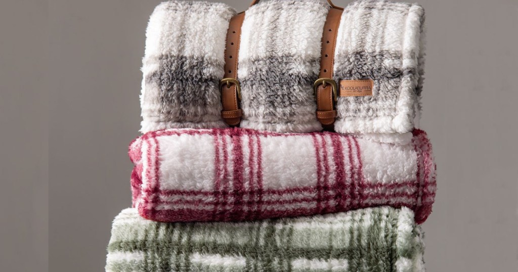 koolaburra blankets stacked