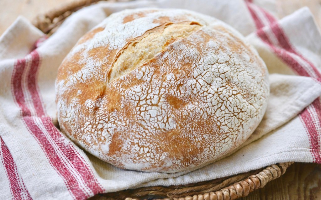 loaf of sourdough bread