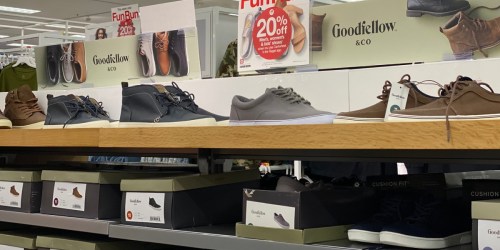 50% Off Men’s Shoes at Target (Sneakers, Boots, & More!)