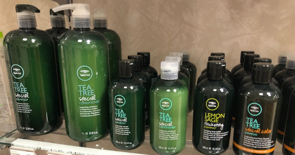 paul mitchell tea tree shampoos in store