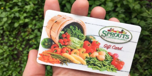 $100 Sprouts Farmers Market Gift Card Only $89.99