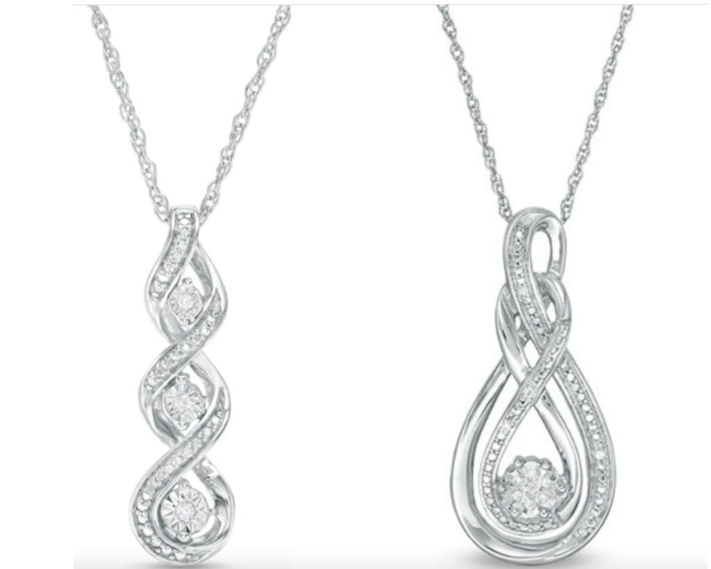 zales pendant necklaces