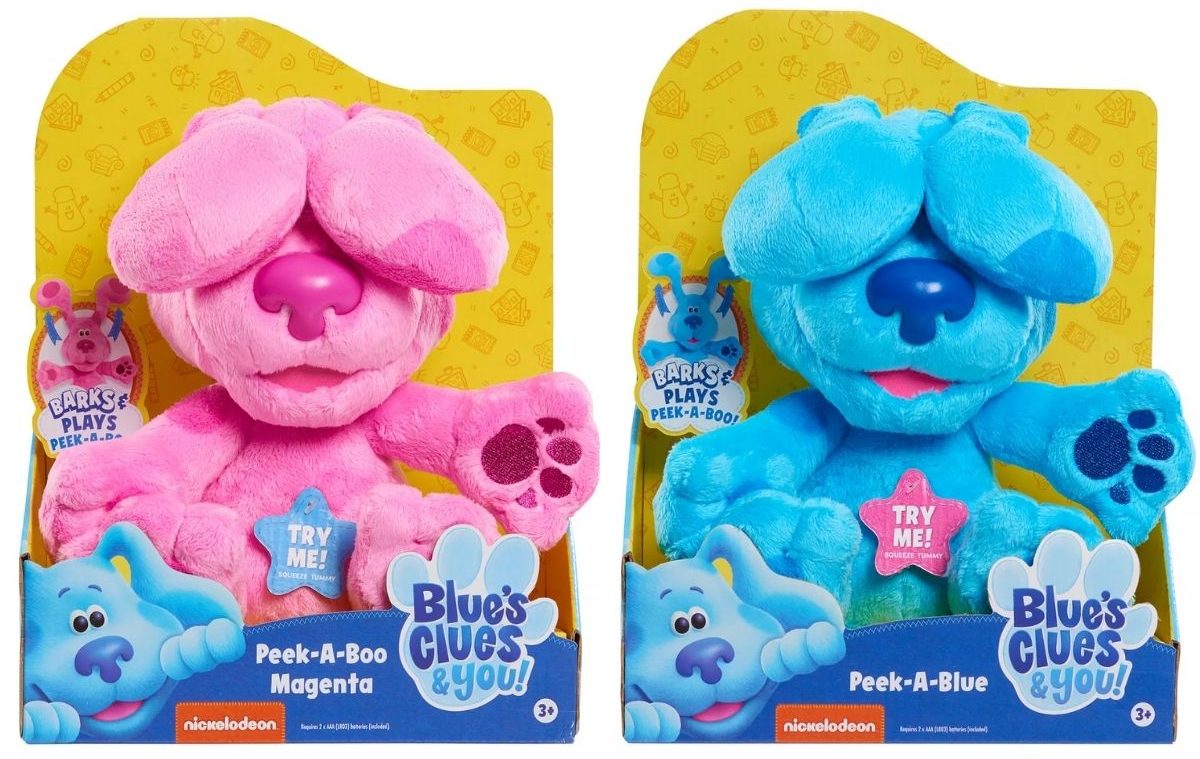 2 Blue's Clues PeekaBlue Plush