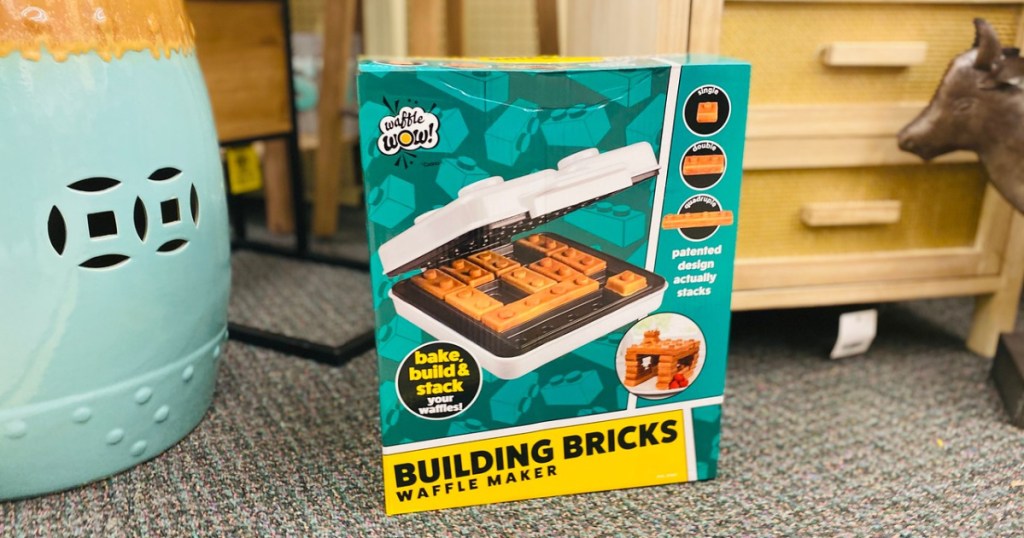 Building Brick Waffle Maker from Hobby Lobby