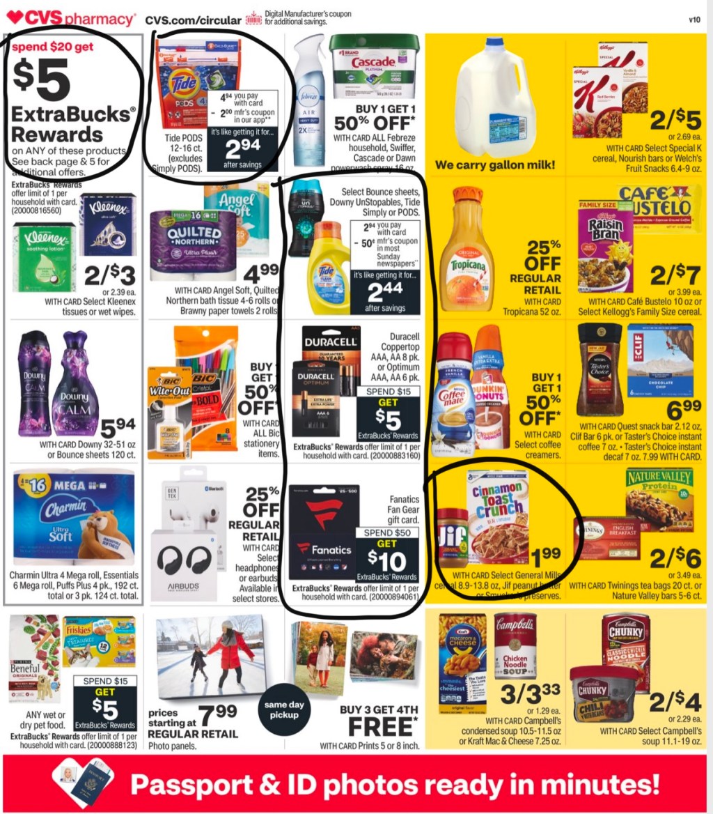 CVS ad scan