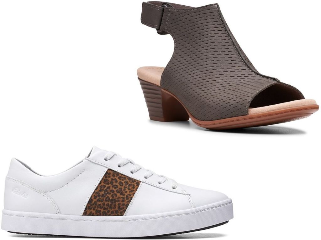 two Clarks womens shoes