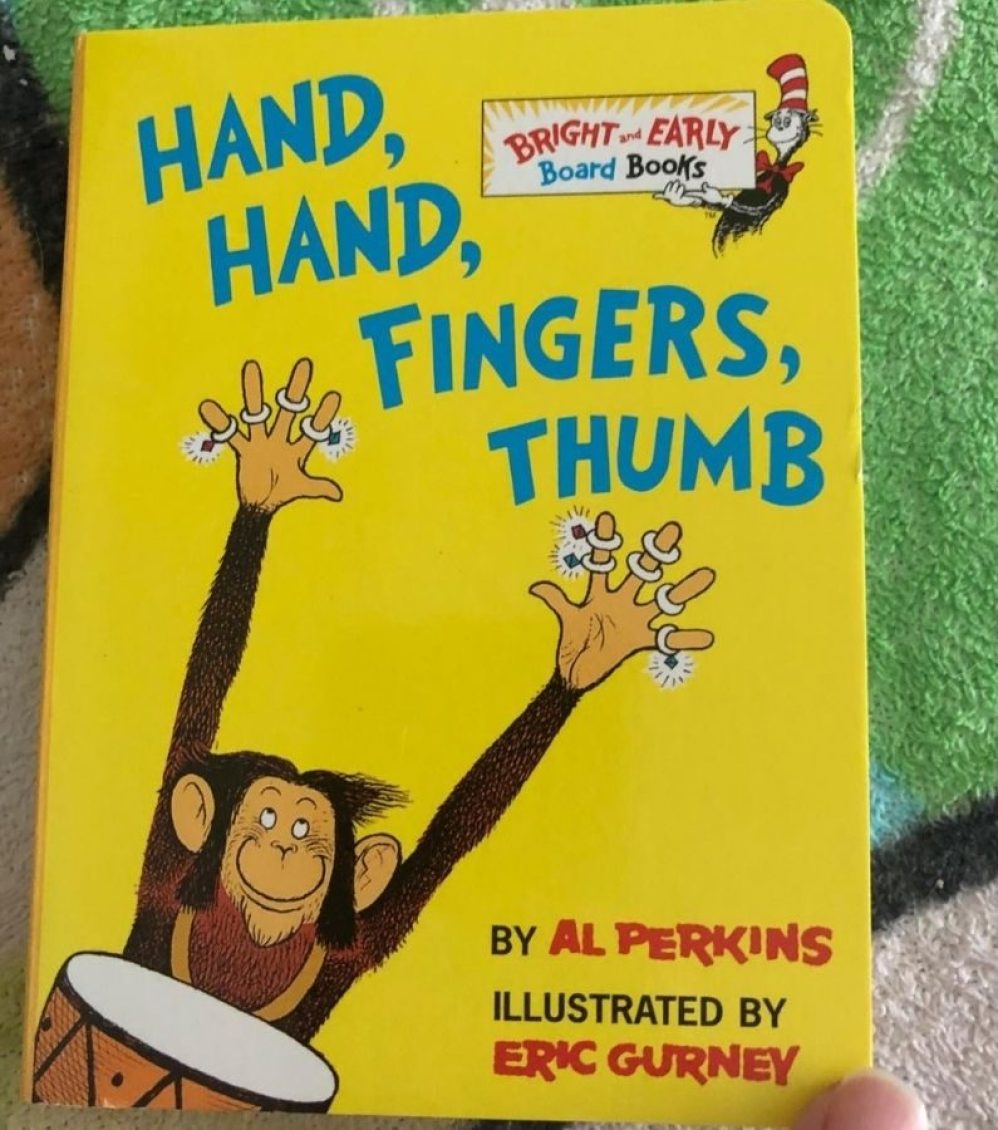 Hand Hand Fingers Thumb Board Book