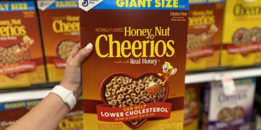 Honey Nut Cheerios Giant Size Cereal Only $3.74 Shipped on Amazon