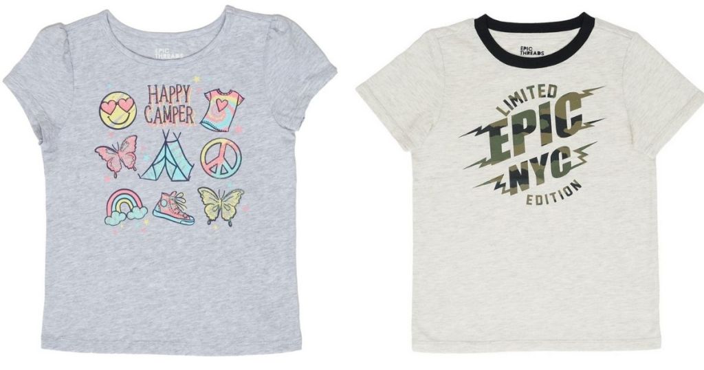 2 Macy's Epic Threads Kids Tees