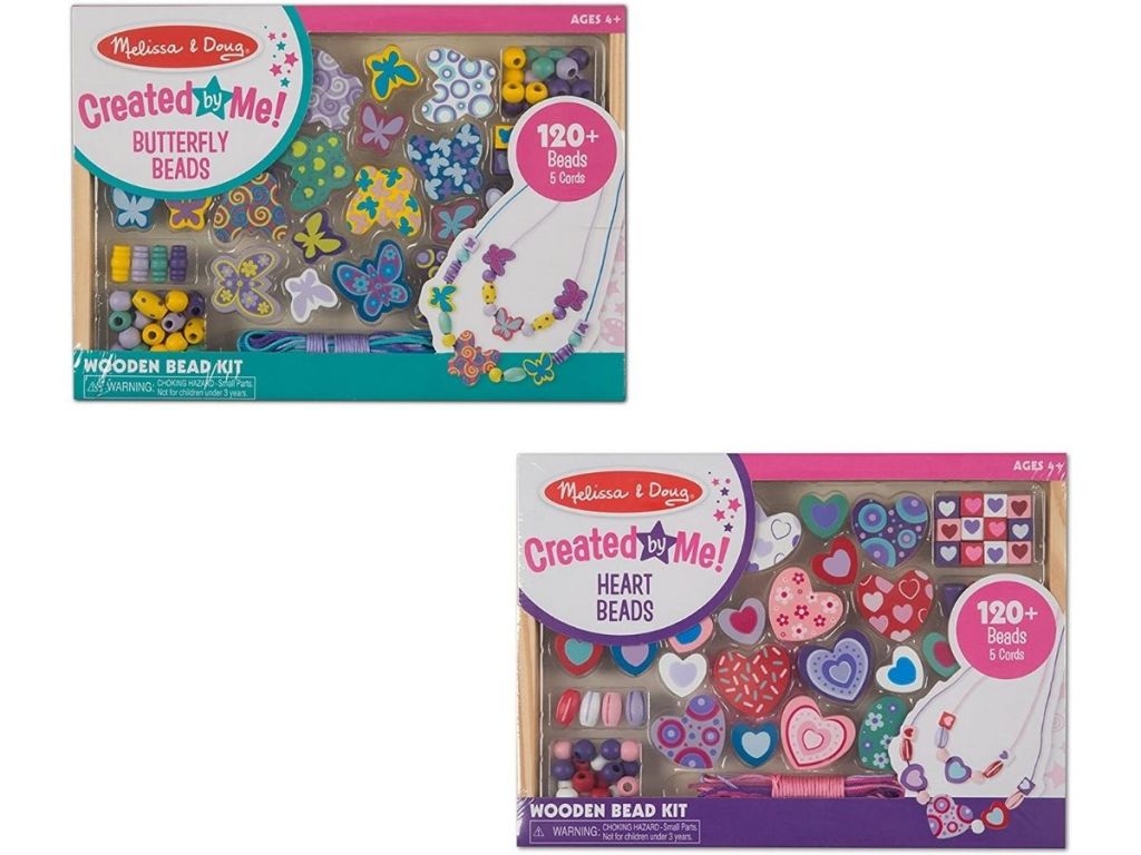 Melissa & Doug Bead Kits in packaging