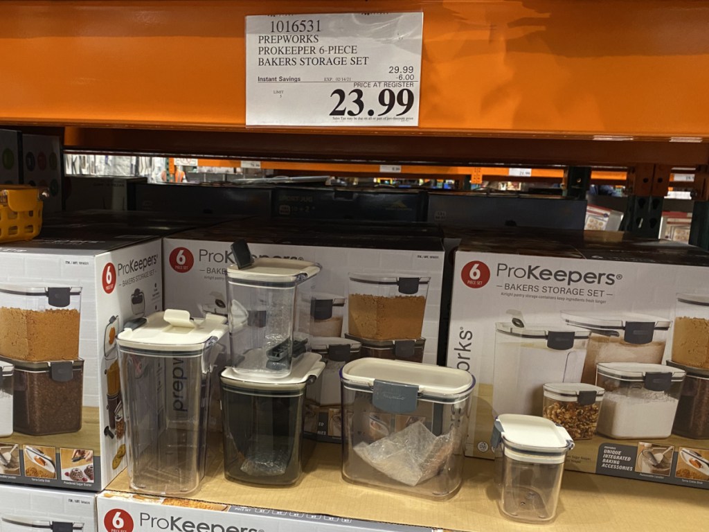 Prepworks ProKeepers Bakers 6-piece Storage Set at costco