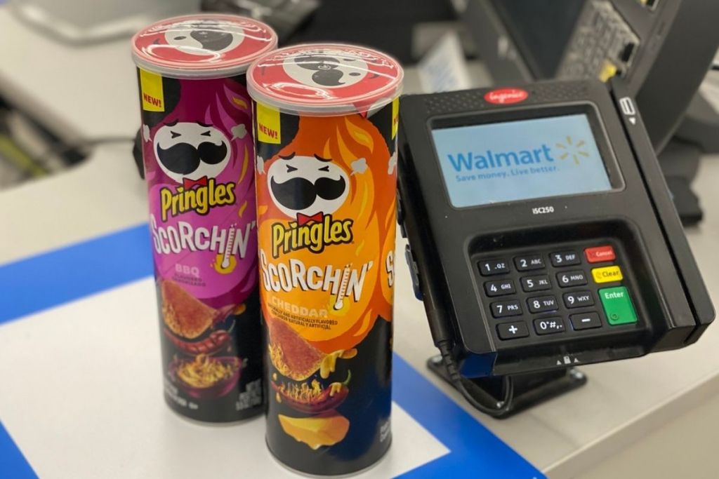 Scorchin Chips with Walmart Register