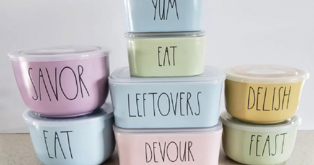 Rae Dunn Food Storage