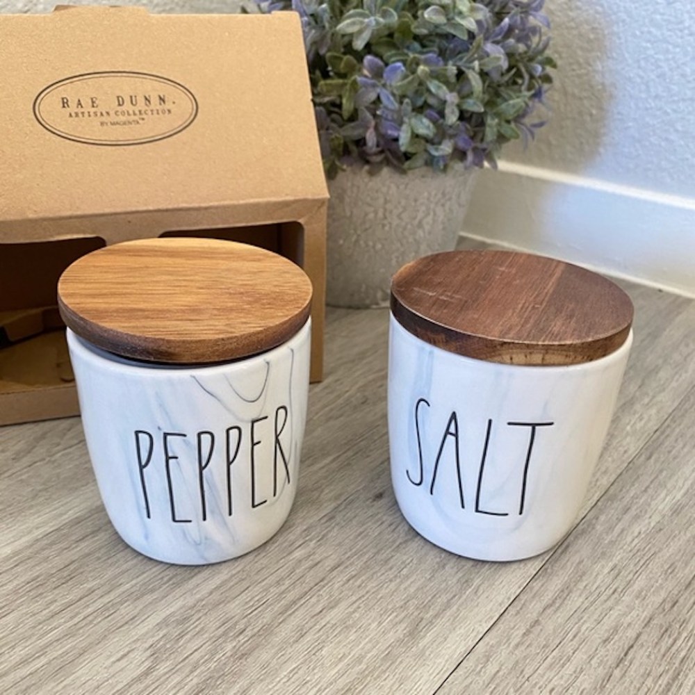 Rae Dunn Salt Pepper Canister