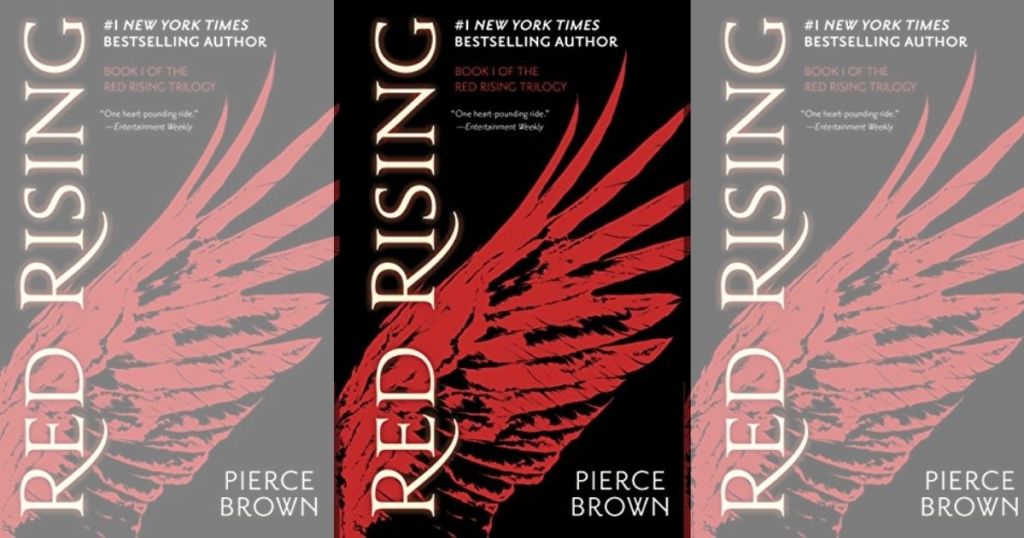 3 Red Rising by Brown covers