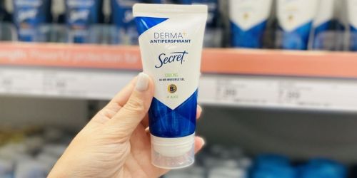 Secret Derma+ Antiperspirant Only $2.79 After Cash Back at Target (Regularly $8) | Just Use Your Phone