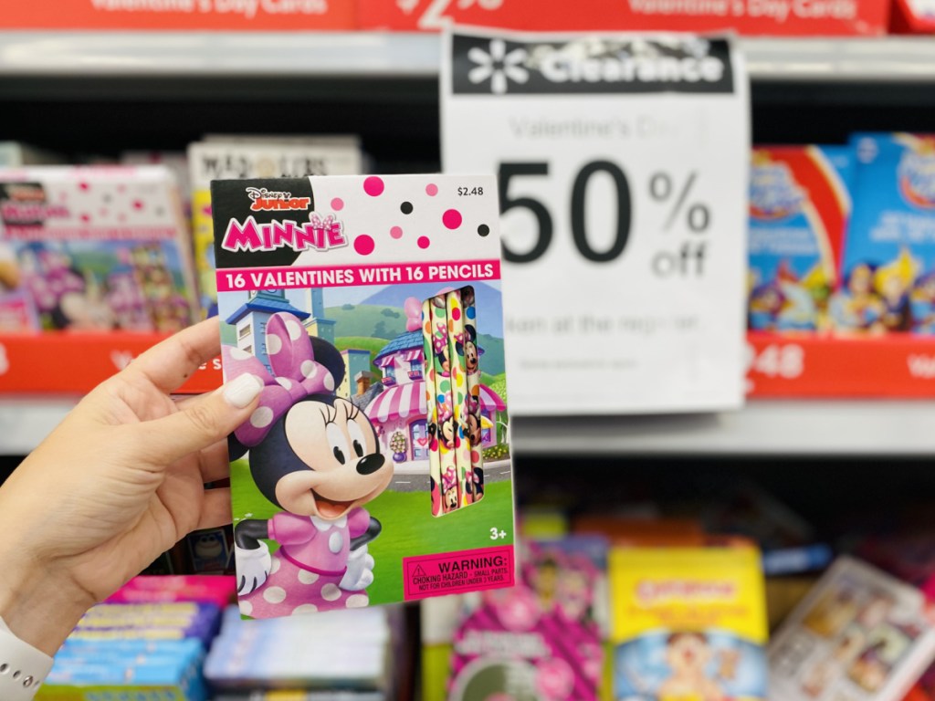 Disney Junior Minnie Mouse Valentine Pencils