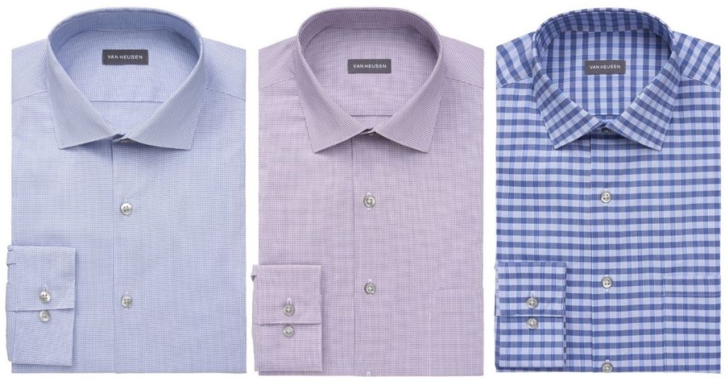 3 Van Heusen JCP Men's Dress Shirts