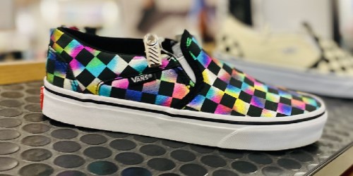 50% Off Colorful Vans + Free Shipping for Select Kohl’s Cardholders