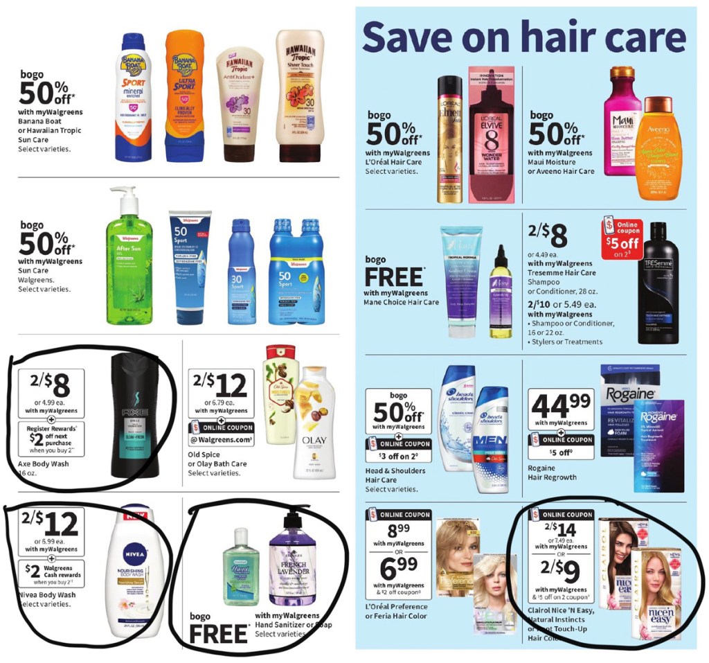 Walgreens ad scan