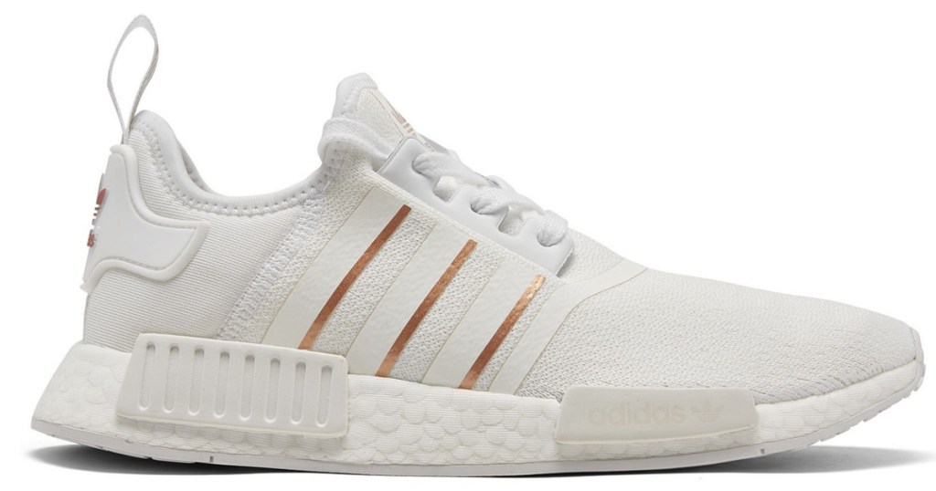adidas womens sneaker white and gold
