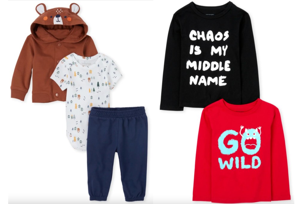 baby and toddler boys apparel
