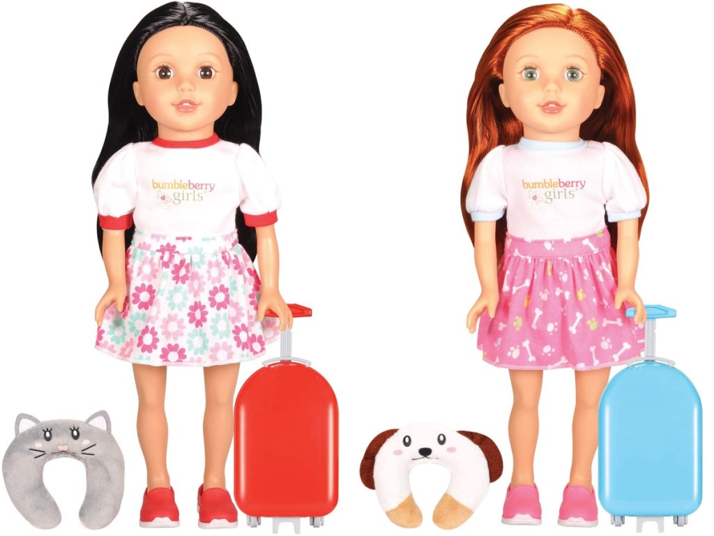 2 bumbleberry girls travel sets