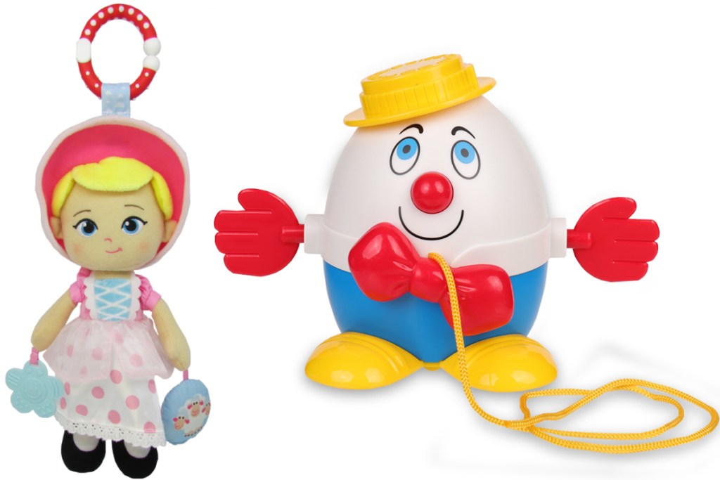 little bo beep toy w/ humpty dumpty toy