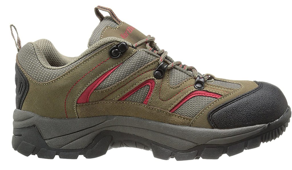 northside mens hiking shoe olive green