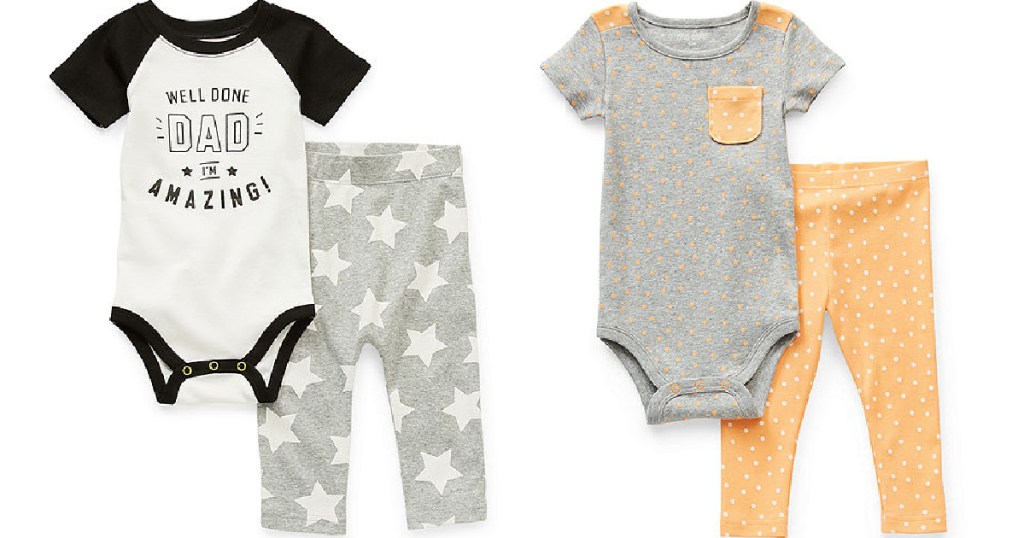 baby bodysuits and matching pants