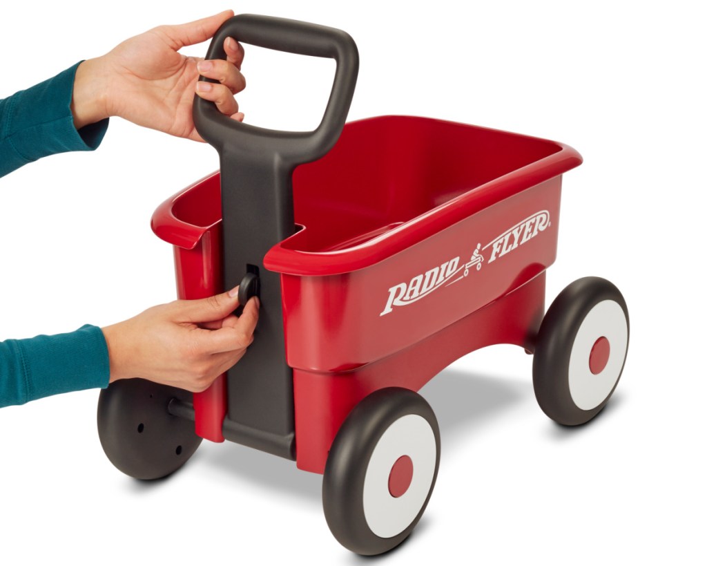 hands locking radio flyer wagon