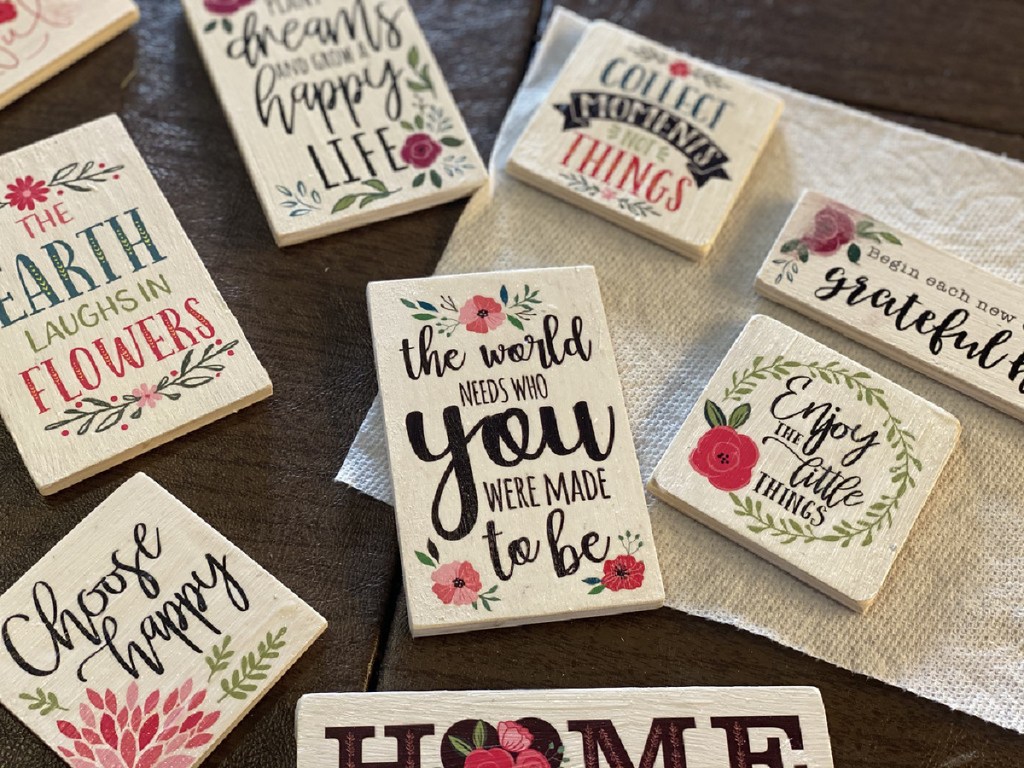 annie's crafts on a table