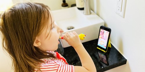 Hum Kids Smart Manual Toothbrush Only $7 Shipped (Regularly $15) | Play Games While Brushing Teeth