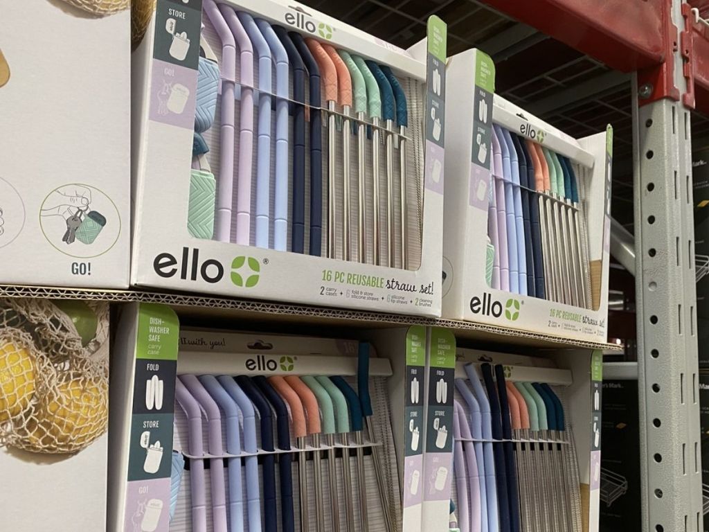 Ello Reusable Straw Set