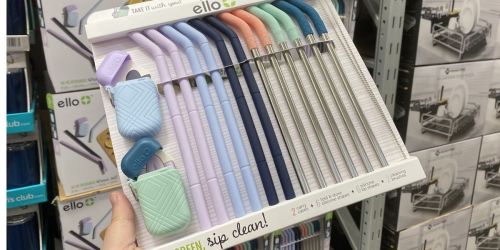 Ello 16-Piece Reusable Straws Set Just $11.98 on Sam’sClub.com