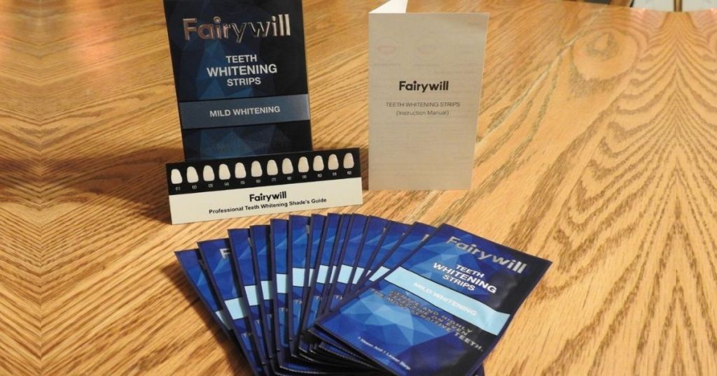 Fairywill teeth whitening strips